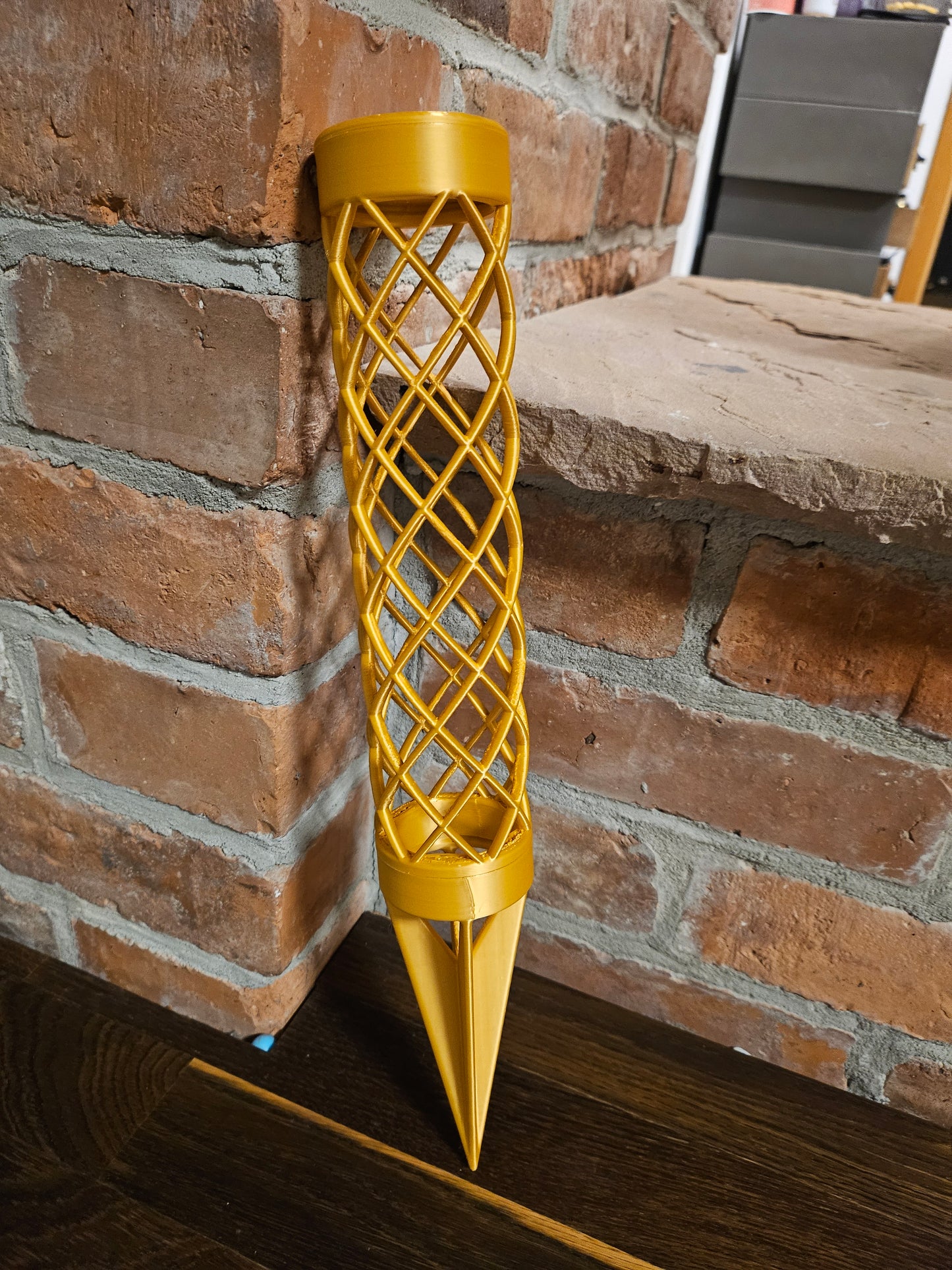 Moosstab 5cm Ø mit Spitze 25cm Länge 3D Druck Pflanzenzubehör