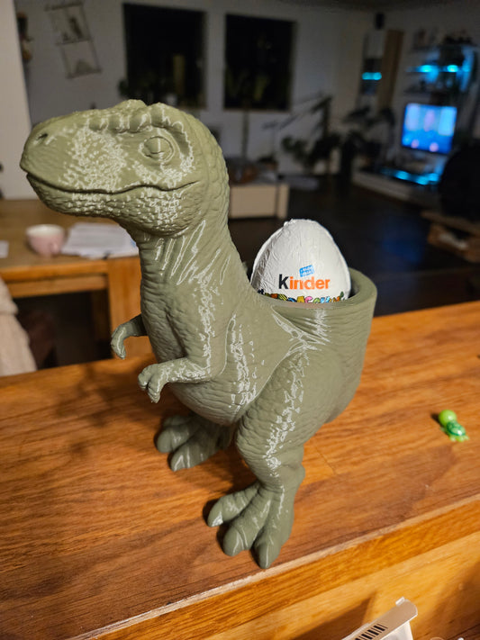 X 3D Druck Figuren Dinosaurier Ostergeschenk Osternest T-Rex