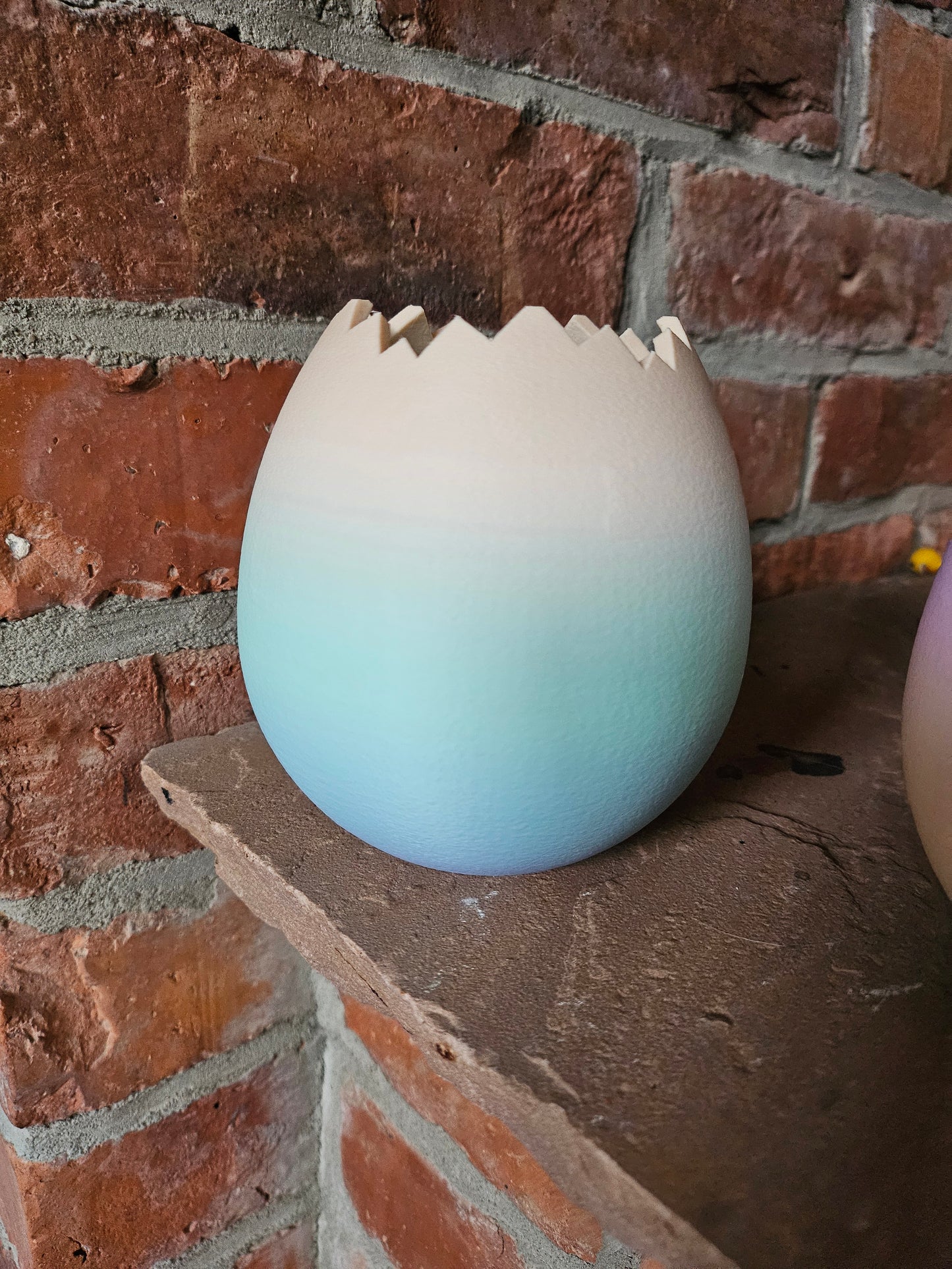 X Eierschalentopf bunt Osterei Osternest 3D Druck Pflanzenzubehör