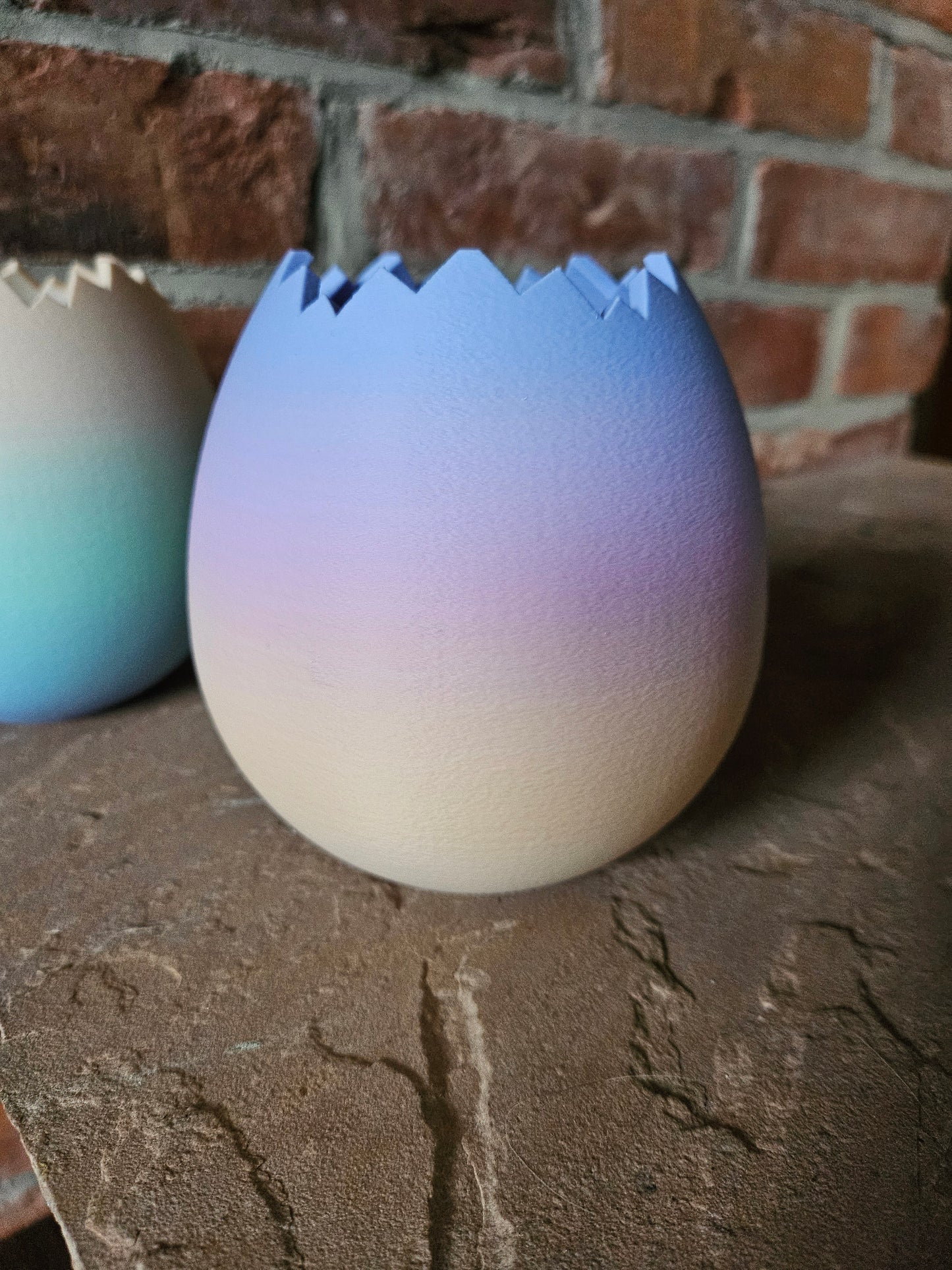 X Eierschalentopf bunt Osterei Osternest 3D Druck Pflanzenzubehör