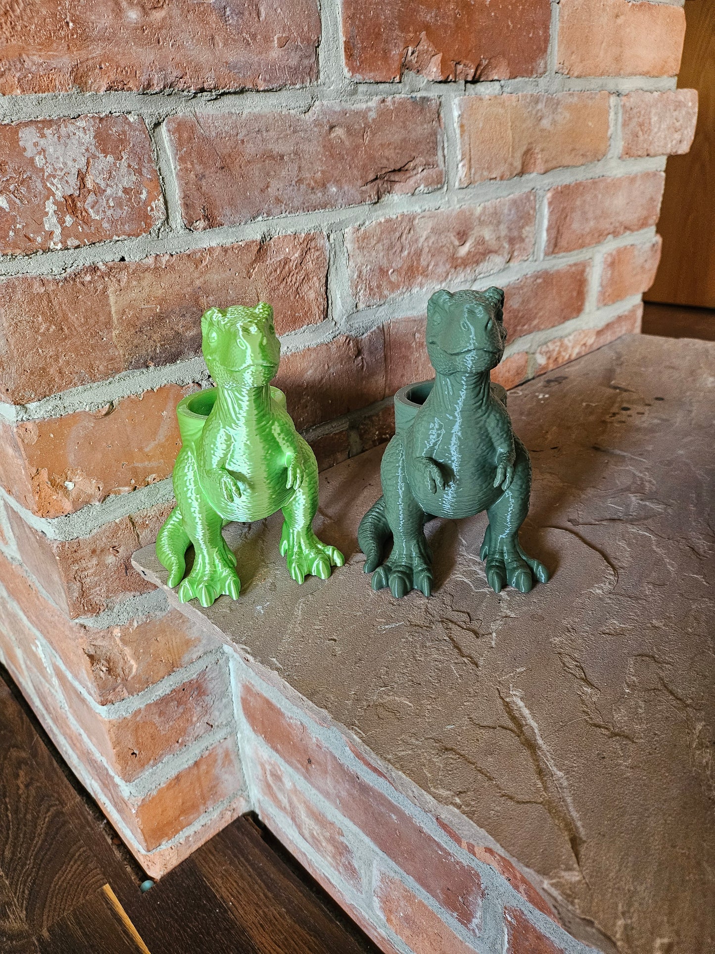 X 3D Druck Figuren Dinosaurier Ostergeschenk Osternest T-Rex
