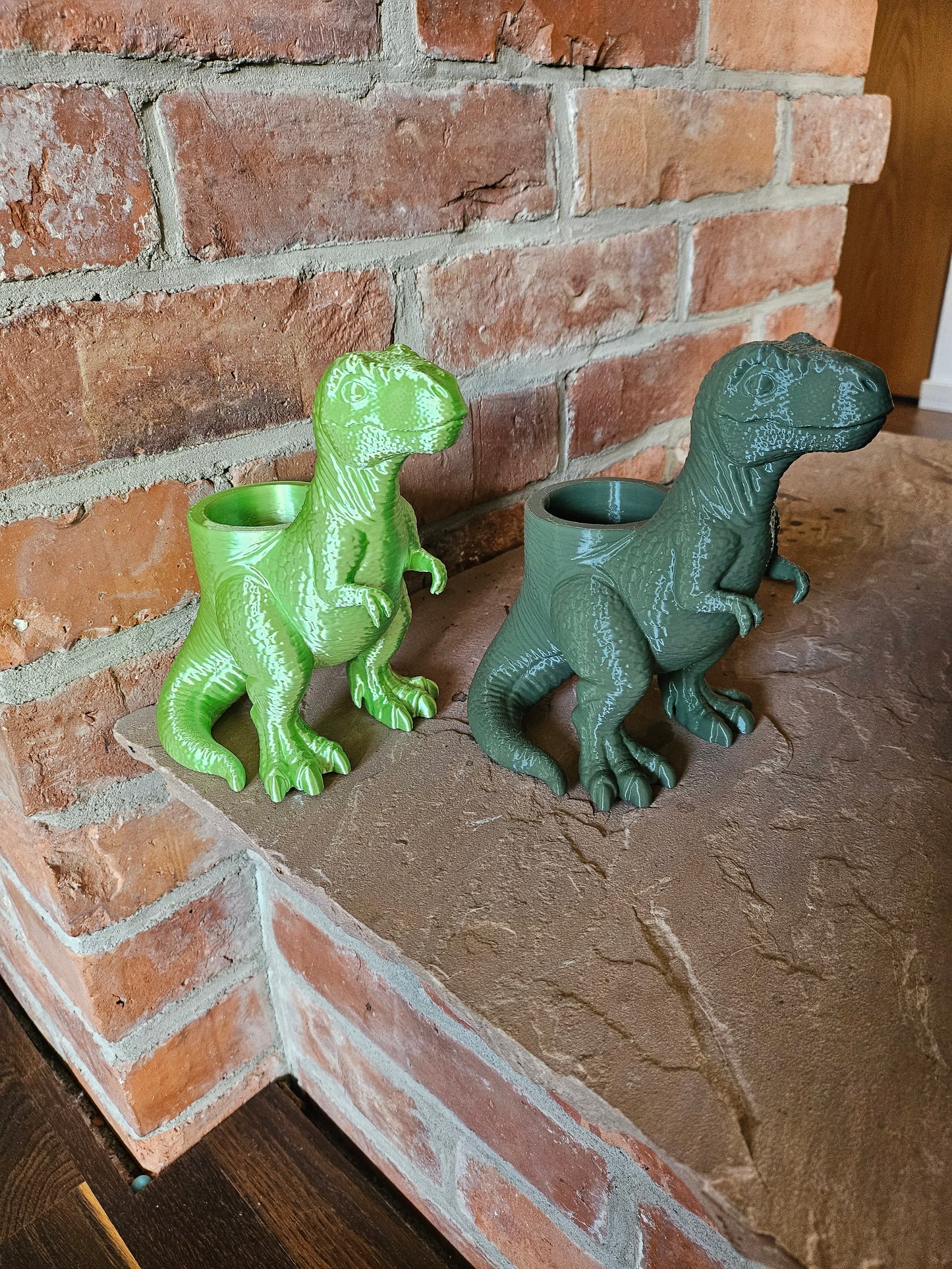 X 3D Druck Figuren Dinosaurier Ostergeschenk Osternest T-Rex