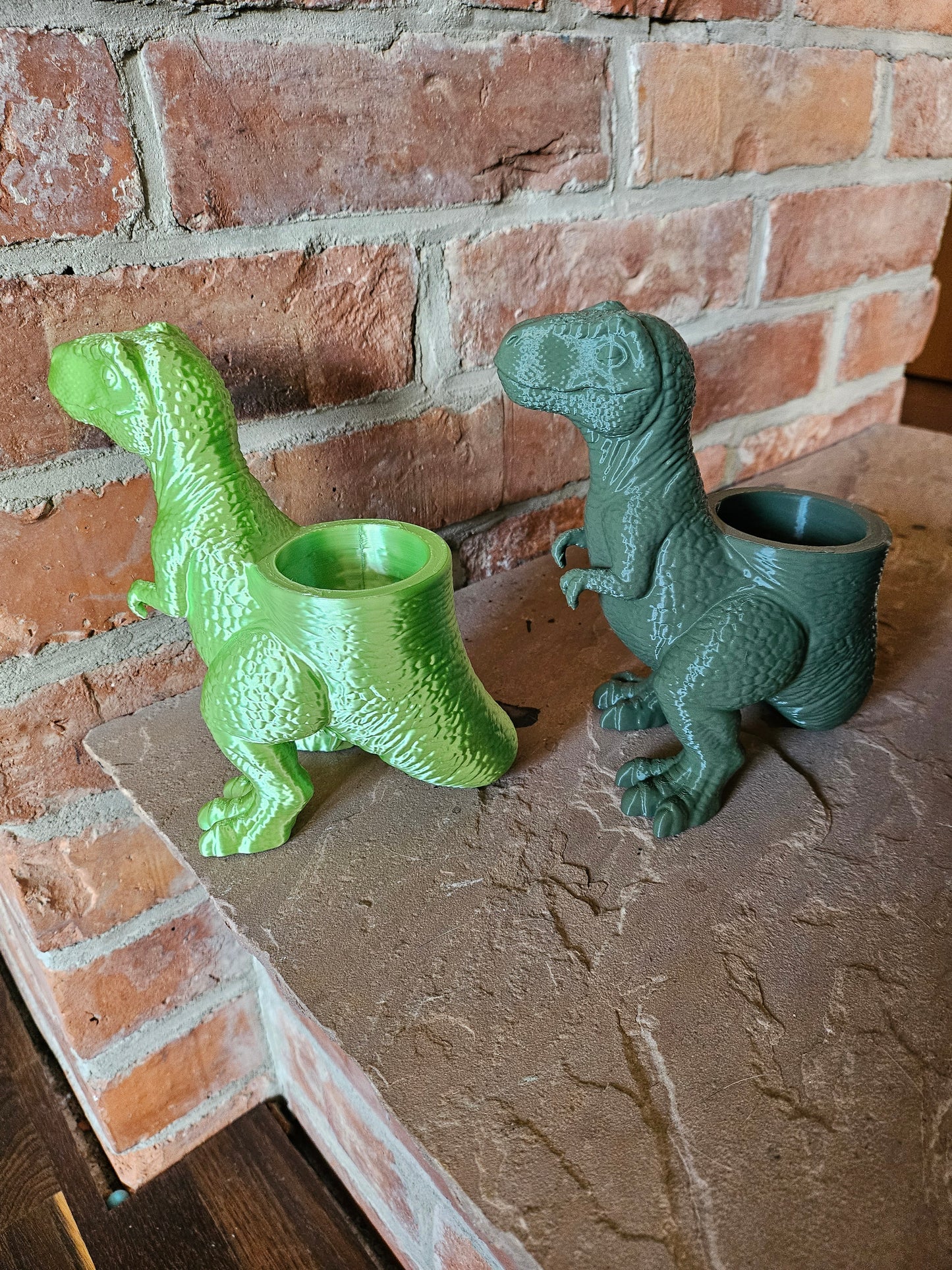 X 3D Druck Figuren Dinosaurier Ostergeschenk Osternest T-Rex