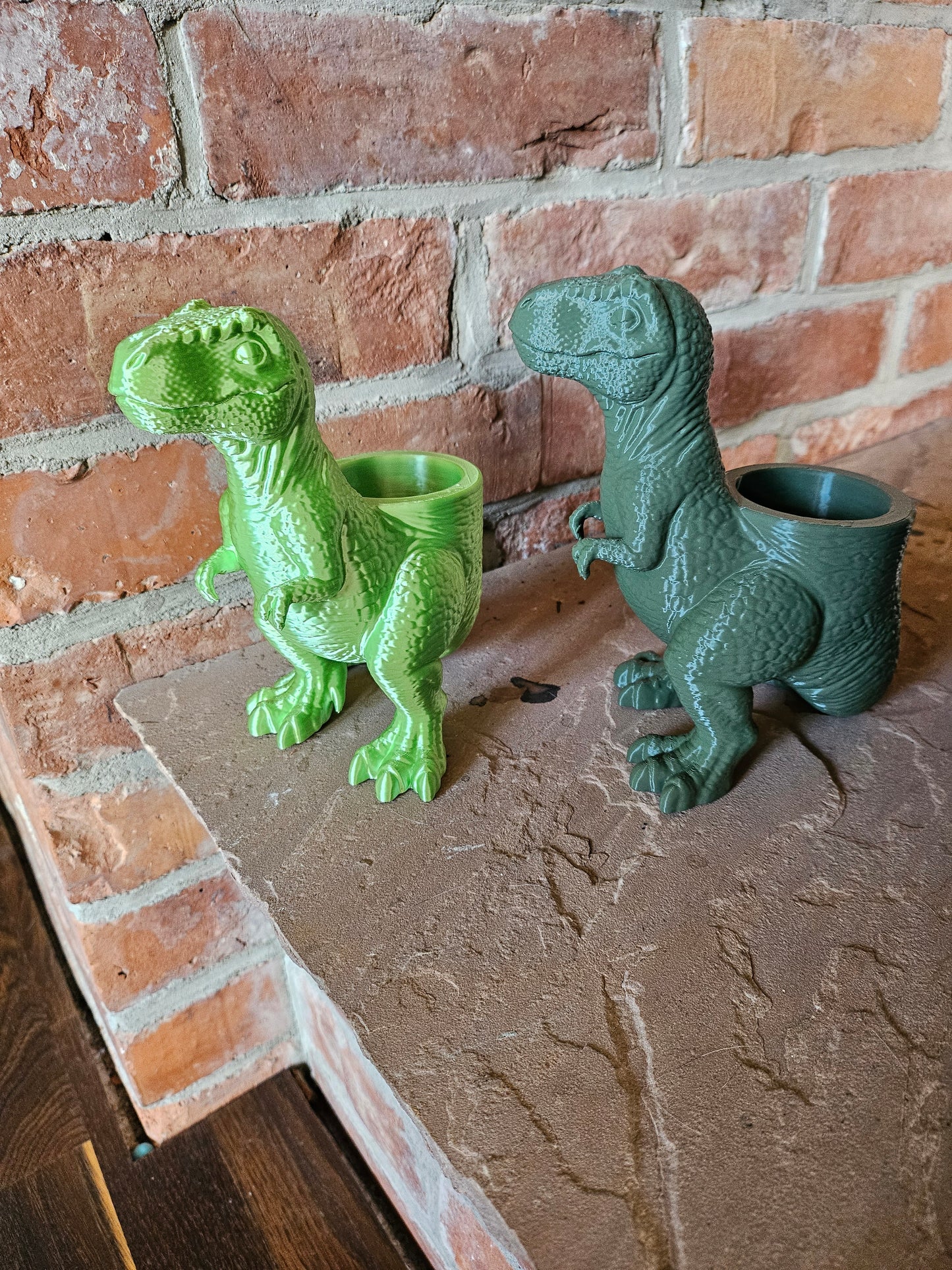 X 3D Druck Figuren Dinosaurier Ostergeschenk Osternest T-Rex