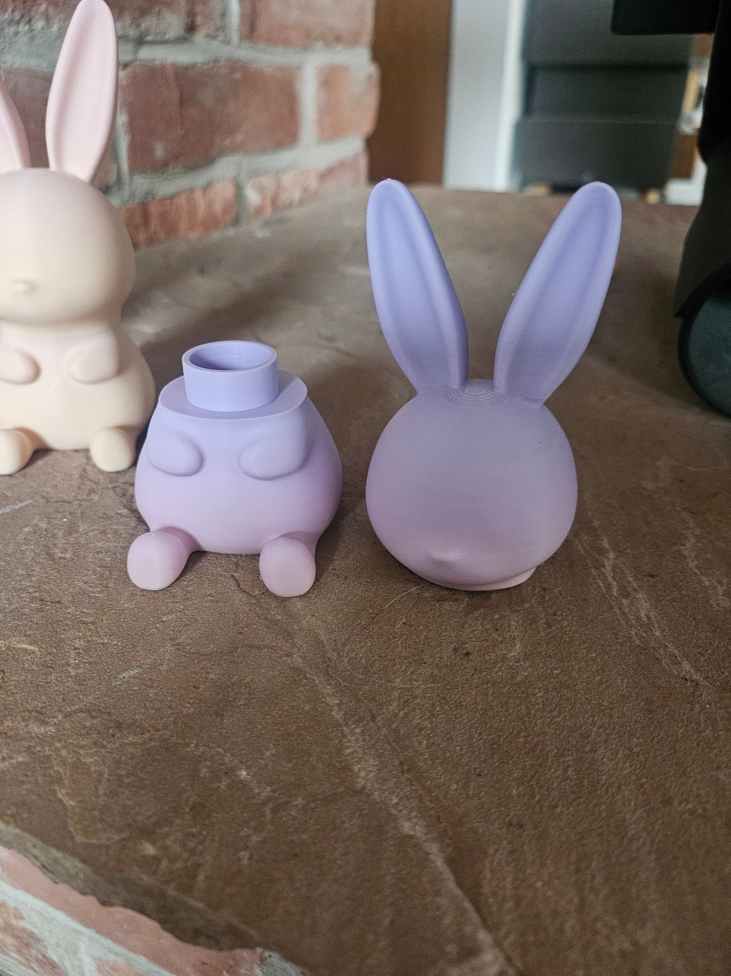 X Osterhase Geldgeschenk Ostern matt 3D Druck Figuren